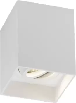 KnightsBridge Oran Surface Tilt Square Downlight White