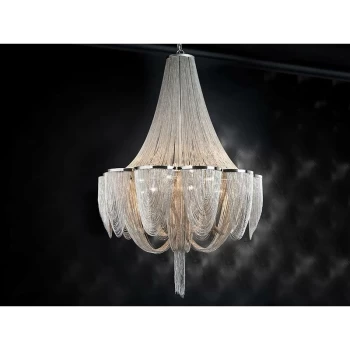 Schuller Minerva - 15 Light Grand Chandelier Chrome, G9