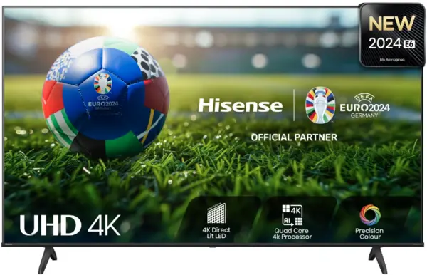 Hisense 43" 43A6NTUK Smart 4K Ultra HD LED TV