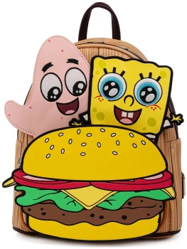 SpongeBob SquarePants Loungefly - Crabby Patty Group Mini backpacks multicolour