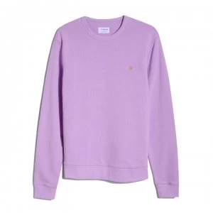 Farah Vintage Tim Crew Sweatshirt - Lavender 522