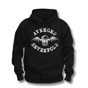 Avenged Sevenfold - Logo Unisex XX-Large Pullover Hoodie - Black