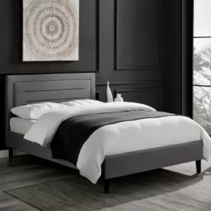 Picasso Fabric Bed Frame Grey