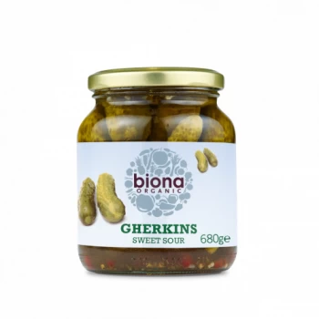 Biona Gherkins - 680g (Case of 6)