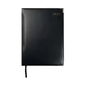 Collins Manager Diary Week to View Appointment Black 2023 1210V