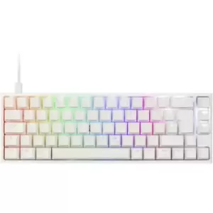 Ducky ONE 2 SF MX-Brown USB Gaming keyboard German, QWERTZ White