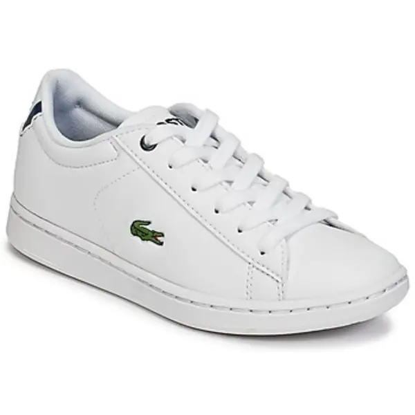 Lacoste CARNABY EVO BL 1 boys's Children's Shoes (Trainers) in White. Sizes available:11 kid,11.5 kid