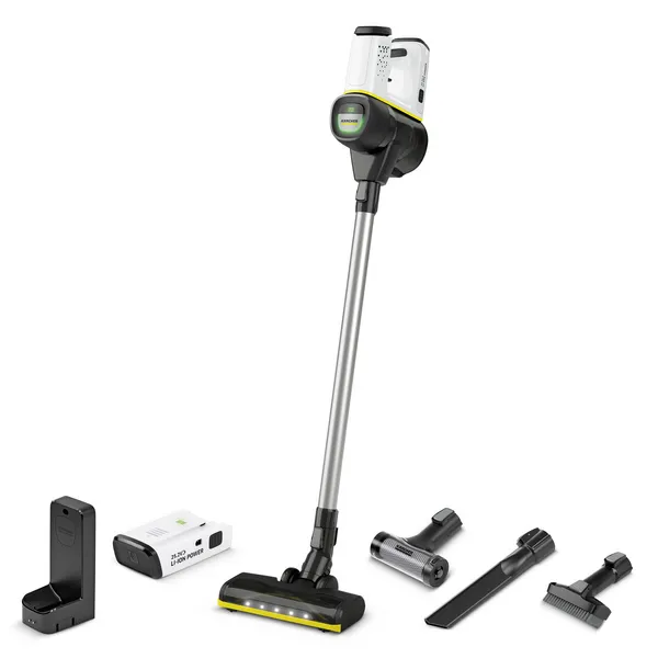 KARCHER VC 6 Cordless Bagless Vacuum Cleaner - White & Black,White 4054278975405