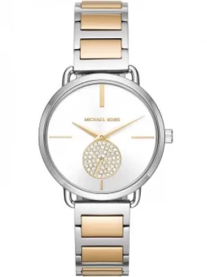 Michael Kors Ladies Portia Two Colour Bracelet Watch MK3679