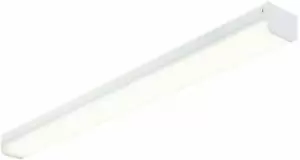 4 Foot Ceiling Strip Light - 57W Twin Cool White LED - 3 Hour Emergency Power