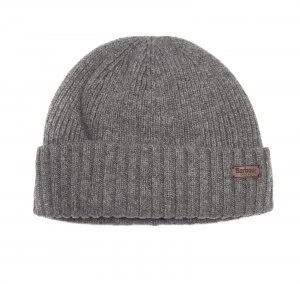 Barbour Mens Carlton Beanie Hat - Grey