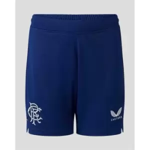 Castore Rangers Third Shorts 2023 2024 Juniors - Blue