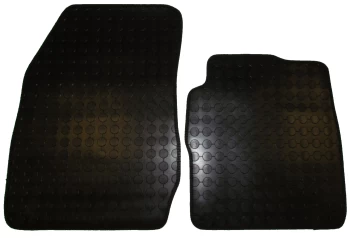 Rubber Car Mat for Ford Fiesta Van 2008 > Pattern 1386 POLCO EQUIP IT FD51RM