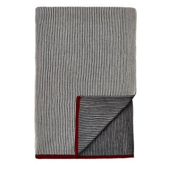 Bedeck of Belfast Senko Knit Throw - Charcoal