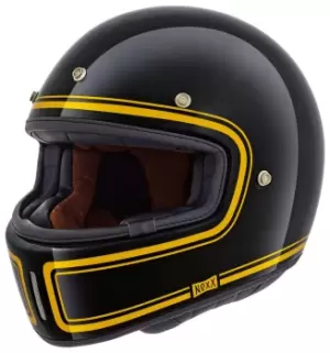 Nexx X.G100 Devon Helmet, black-yellow Size M black-yellow, Size M