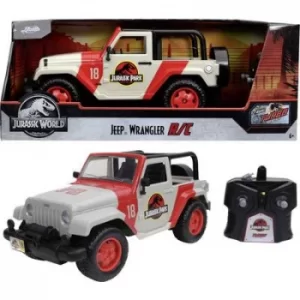 JADA TOYS 253256000 Jurassic Park RC Jeep Wrangler 1:16 RC model car Electric ATV