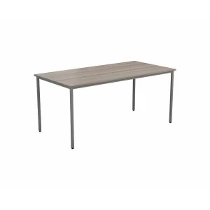 TC Office Rectangular Table 1800 x 800mm, Grey Oak Effect