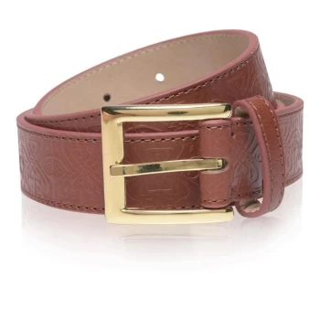 Biba BIBA Embossed Belt - Tan