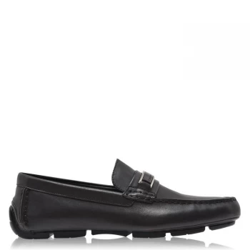 Calvin Klein Kelvin Dress Calf Loafers - Dk. Brown