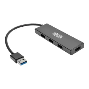 Tripp Lite U360-004-SLIM 4-Port Ultra-Slim Portable USB 3.0 SuperSpeed Hub