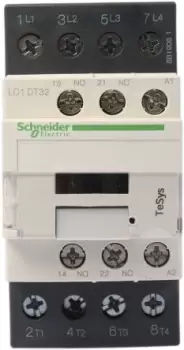 Schneider Electric TeSys D LC1D 4 Pole Contactor - 32 A, 230 V ac Coil, 4NO