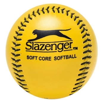 Slazenger Soft Core Baseball - Yellow