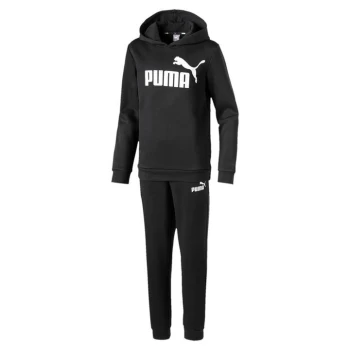 Puma OTH Hoodie And Joggers Set Junior Boys - Black