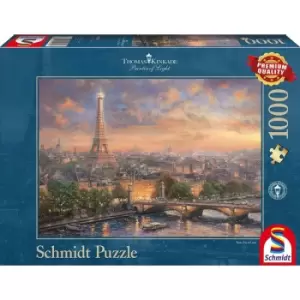 Thomas Kinkade: Paris, City of Love Jigsaw Puzzle - 1000 Pieces