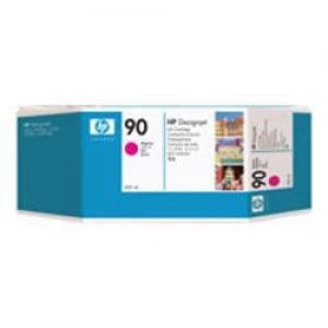 HP 90 Magenta Ink Cartridge 400ml