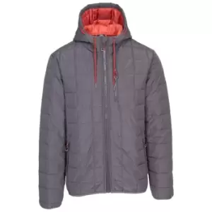 Trespass Mens Wytonhill Padded Jacket (XXS) (Dark Grey)