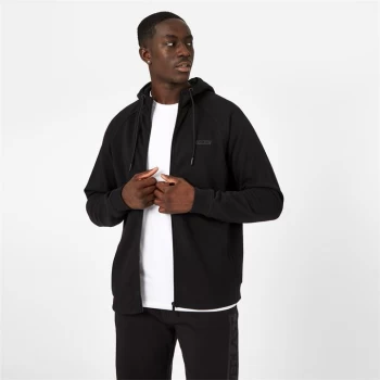 Everlast Longline Zip Through Hoodie - Black