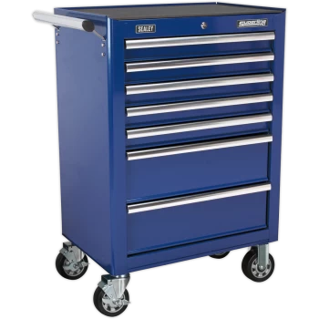 Sealey Rollcab 7 Drawer Ball Bearing Runners Blue