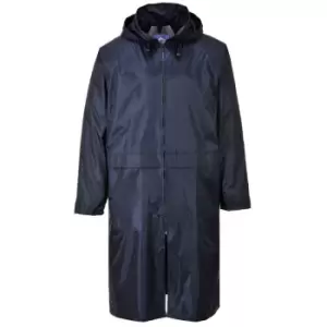 S438NARL - sz l Classic Adult Rain Coat - Navy - Navy - Portwest