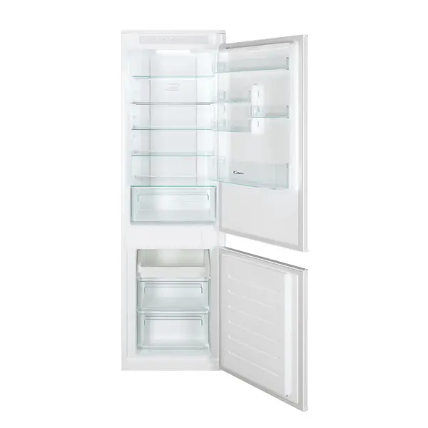 Candy CBT3518EWK 248L Integrated Frost Free Fridge Freezer