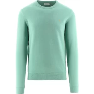 Farah Green Tim Crew Neck Sweatshirt