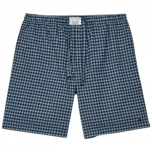 Jack Wills Whiston Flannel Lounge Short - Navy