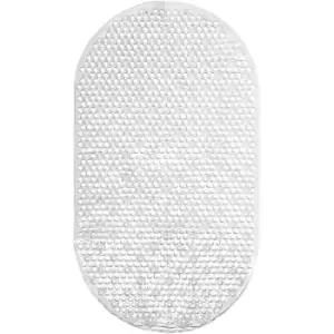 Bubble Plastic Bath Mat - Clear