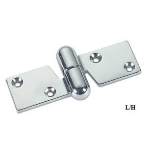 Square Lift off Hinges in Brass or Chromium plated