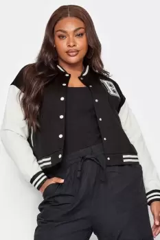 Cropped Bomber Jacket