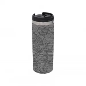 Motherboard Pattern Stainless Steel Thermo Travel Mug