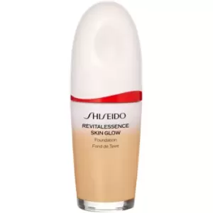 Shiseido Revitalessence Skin Glow Foundation light illuminating foundation SPF 30 shade Oak 30ml