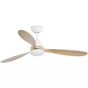 Faro poros - LED White Ceiling Fan with dc Motor Smart - Remote Included, 2700K