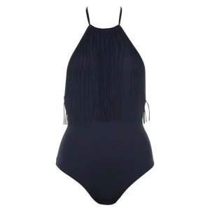 Tommy Bodywear Fringe Swimsuit - 416 NAVY BLAZER