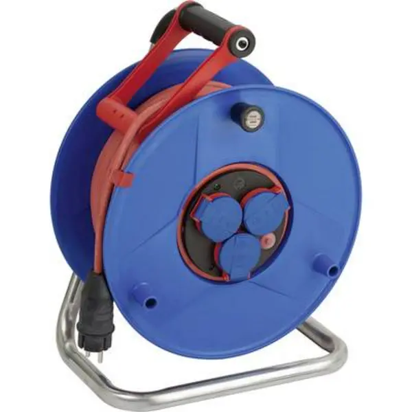 Brennenstuhl 1238930 Cable reel 50.00 m Red PG plug