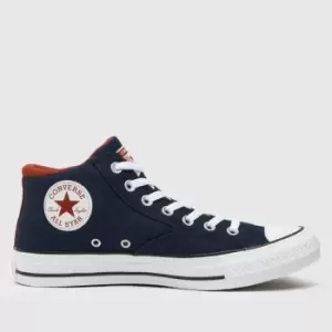 Converse Navy & White All Star Malden Trainers