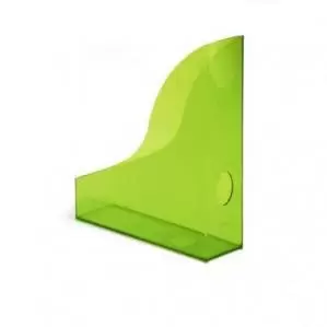 Durable Magazine Rack Basic Transparent Light Green