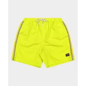 Paul And Shark Taped Swim Shorts - Green