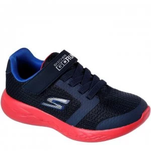 Skechers GoRun 600 Infant Trainers - Navy/Red