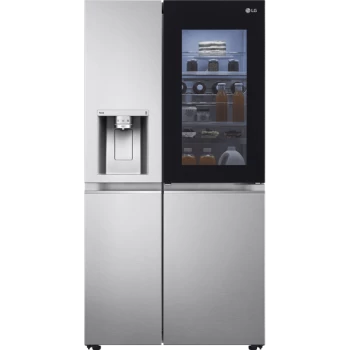 LG InstaView ThinQ 635L WiFi Connected American Fridge Freezer GSXV90BSAE