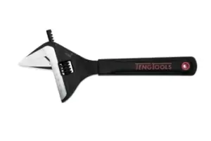 Teng Tools 4005WT 12" Adjustable Wrench - Wide Jaw - 15° Jaw (60mm Cap)